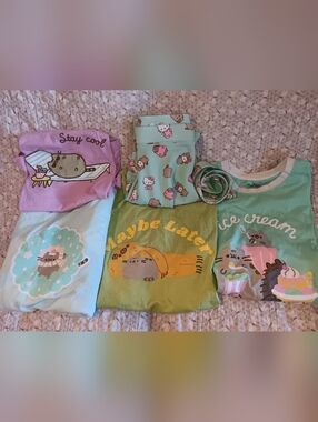 Women's  Multi-Color Pusheen And Hello Kitty Bundle